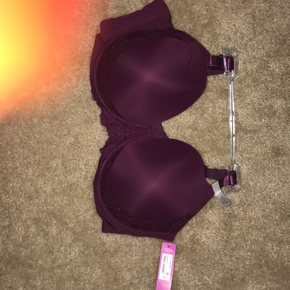 42DDD Burgundy Bra